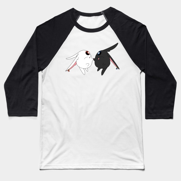 Mokona Modoki Baseball T-Shirt by Nykos